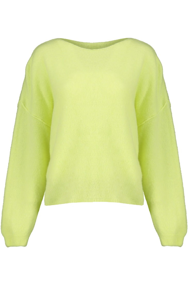 Goose Flash Strickpullover Lime