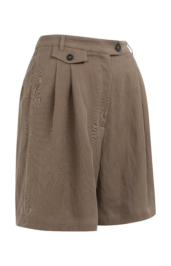 Bermudashorts aus Webstoff