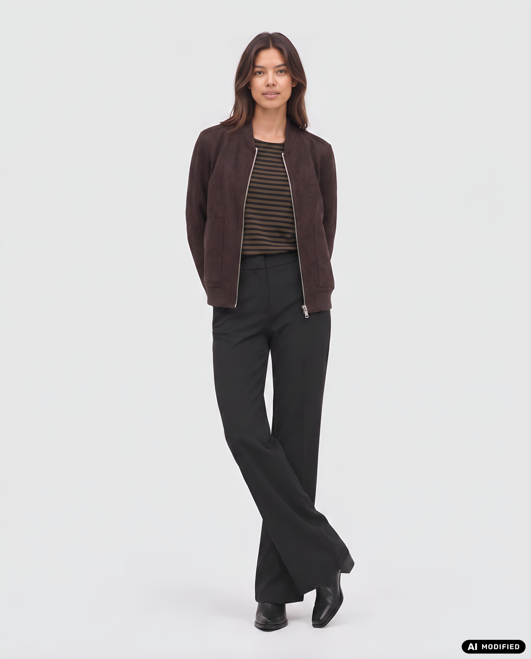 Blouson mit Reisverschluss