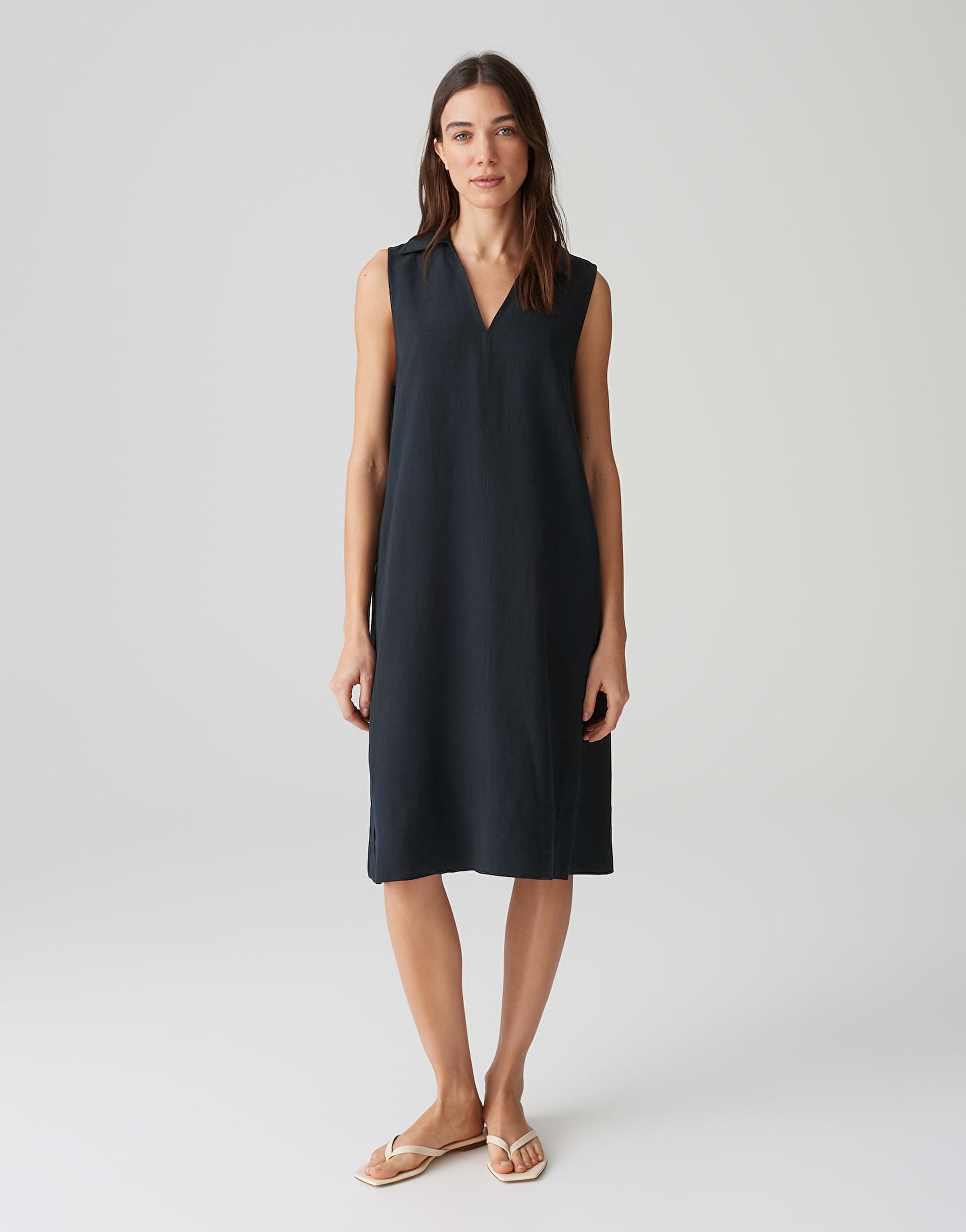 Opus Dresses Coal Blue