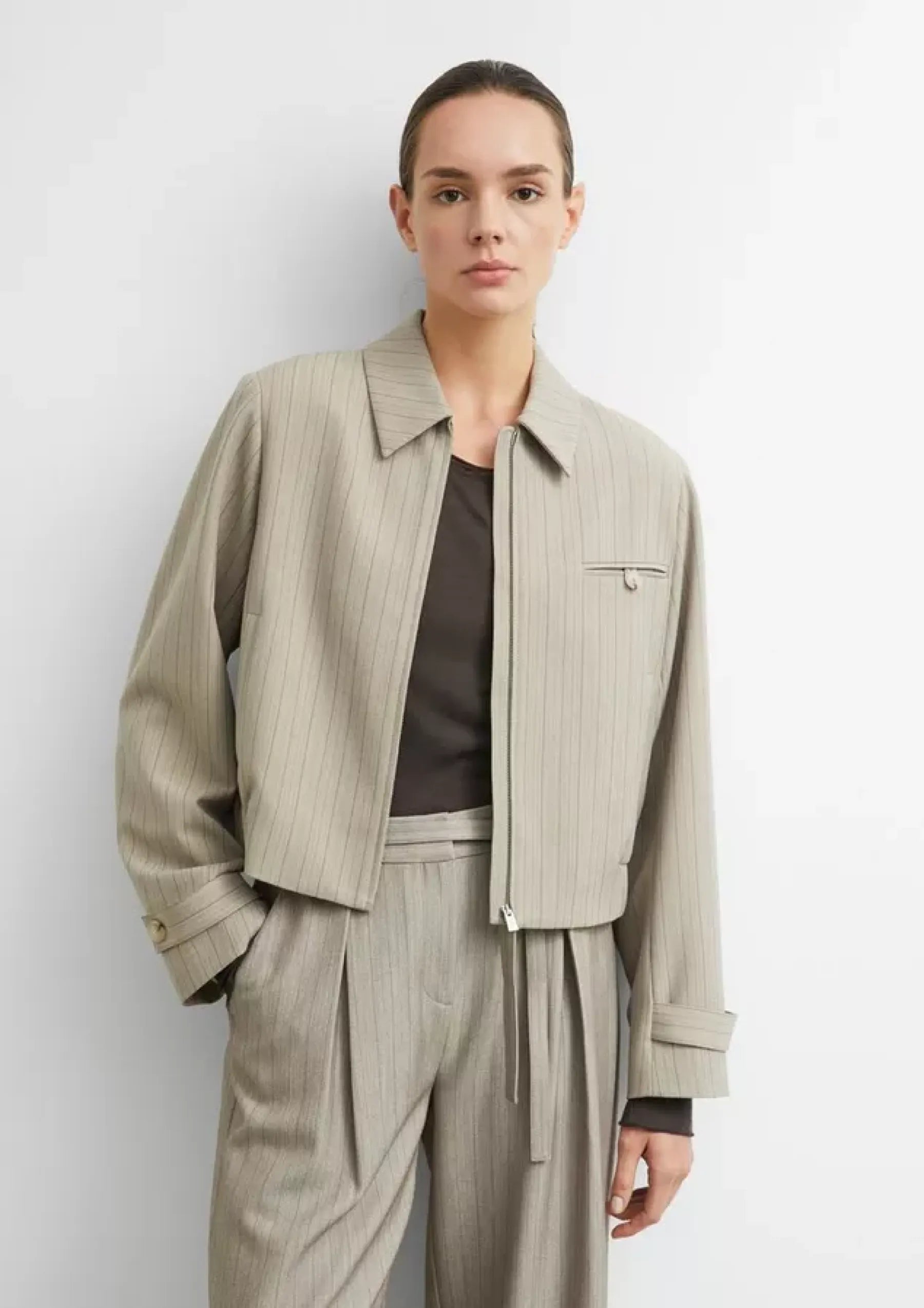Blouson im Boxy Fit