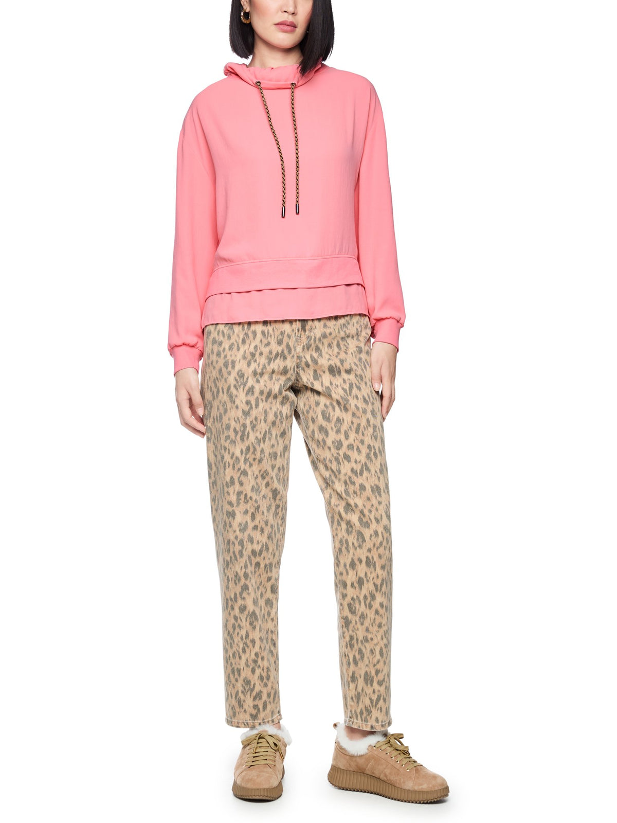 Sweatshirt im Layering-Look