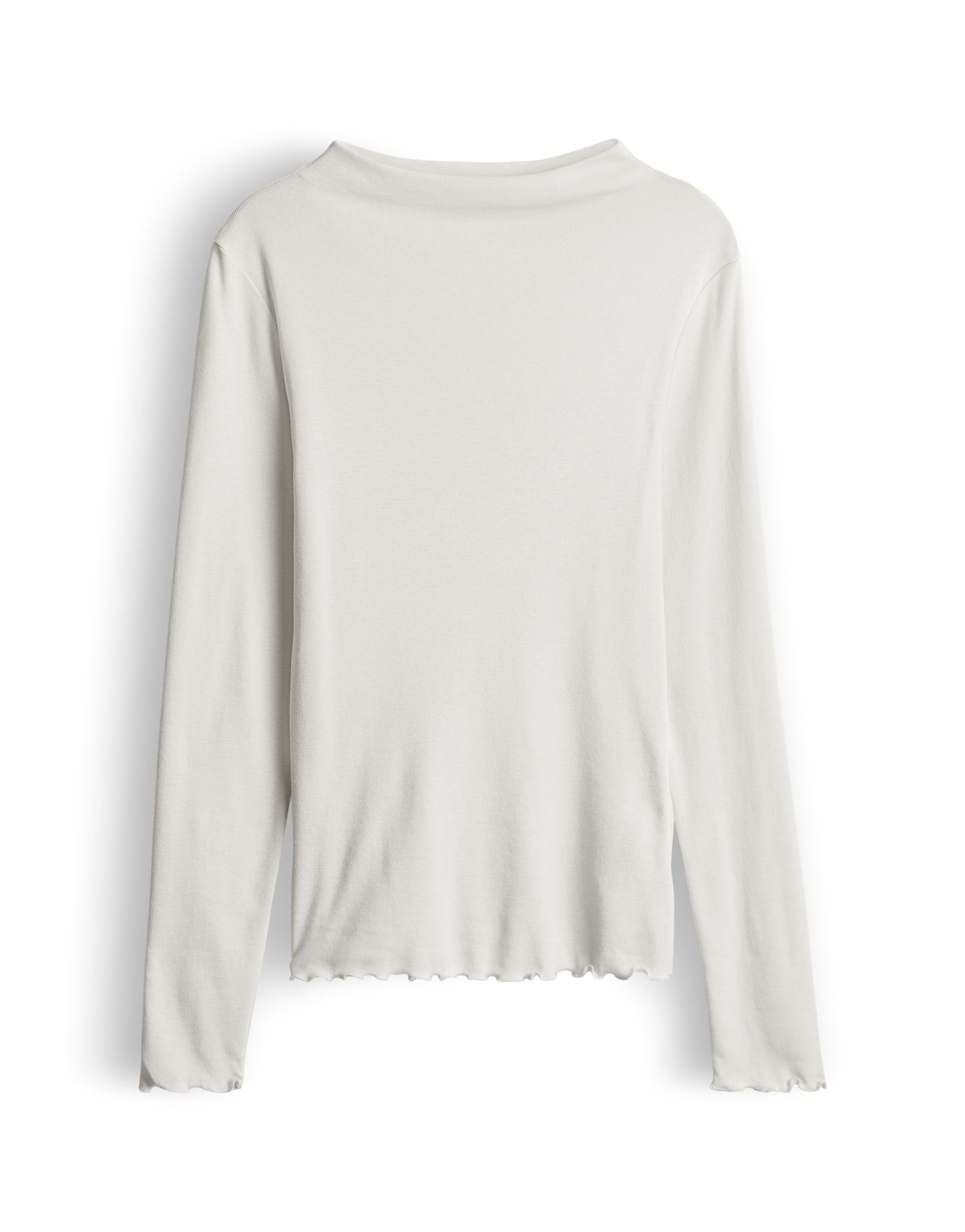 SONINCHEN Slim Rippshirt aus weichem Jersey