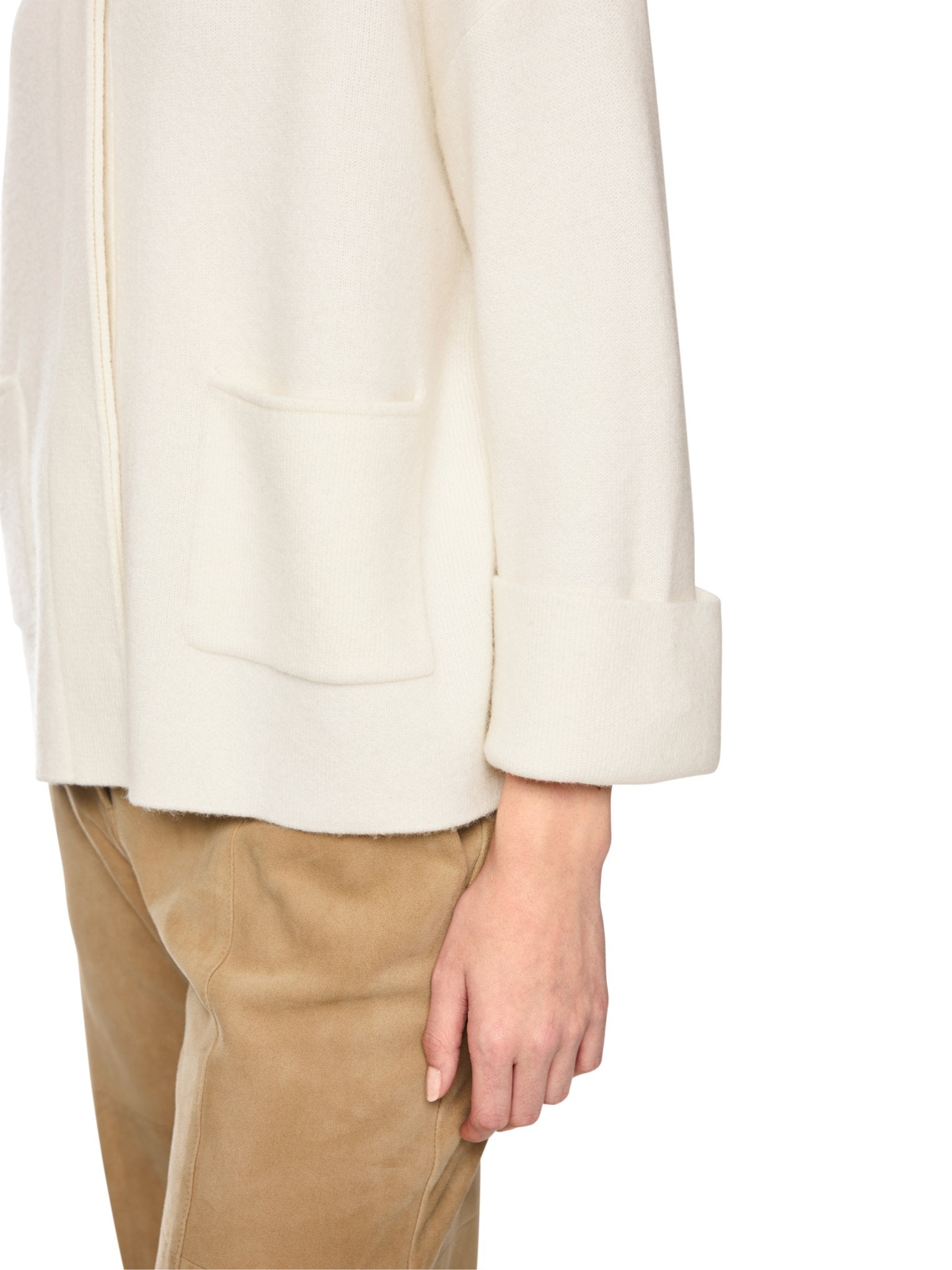 Cardigan aus Schurwolle und Kaschmir