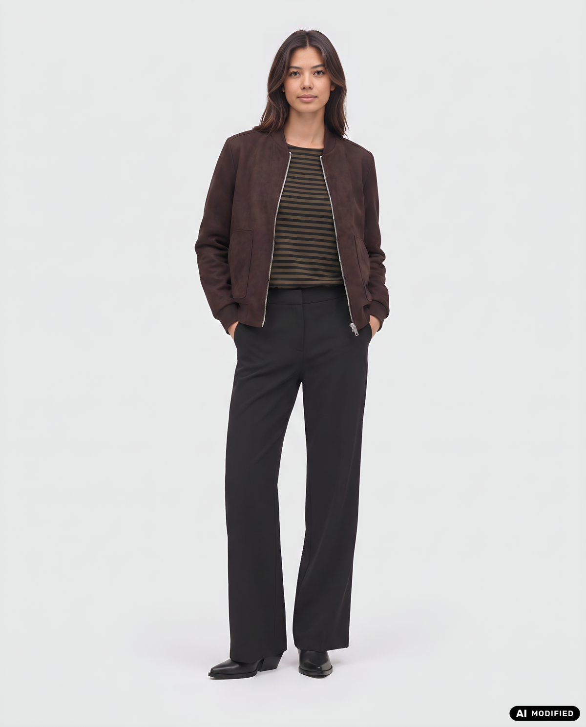 Blouson mit Reisverschluss