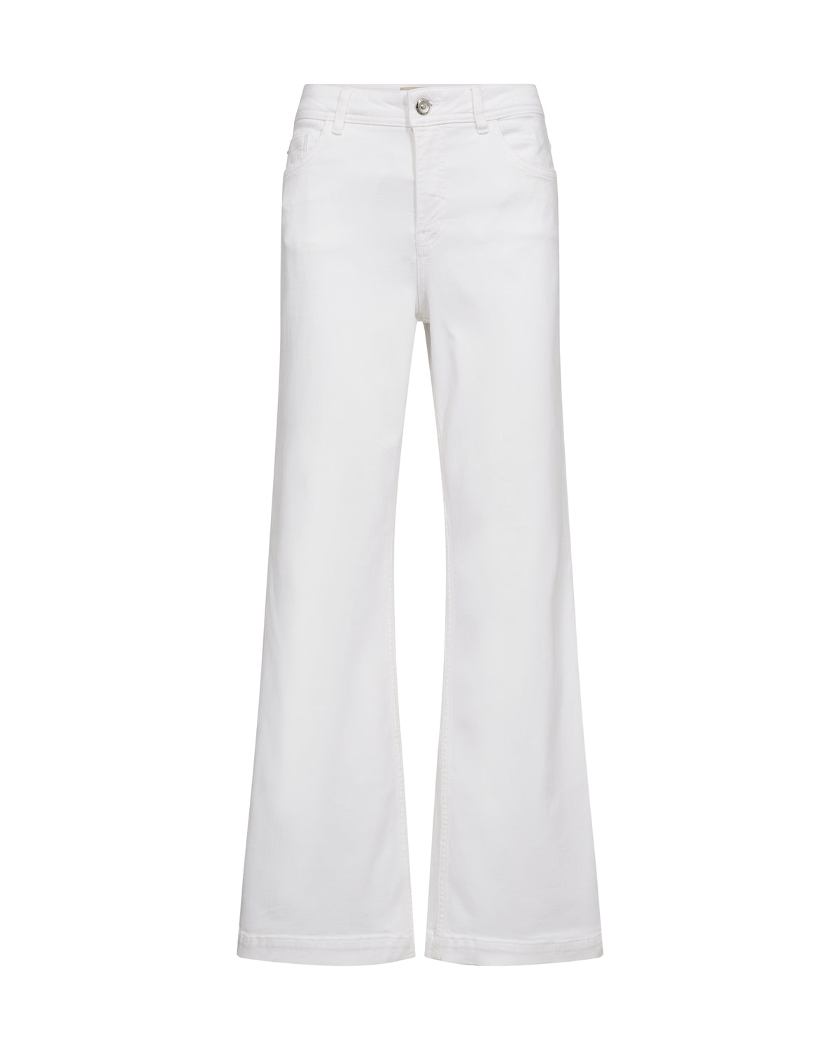 Mos Mosh Flared Leg Bright White