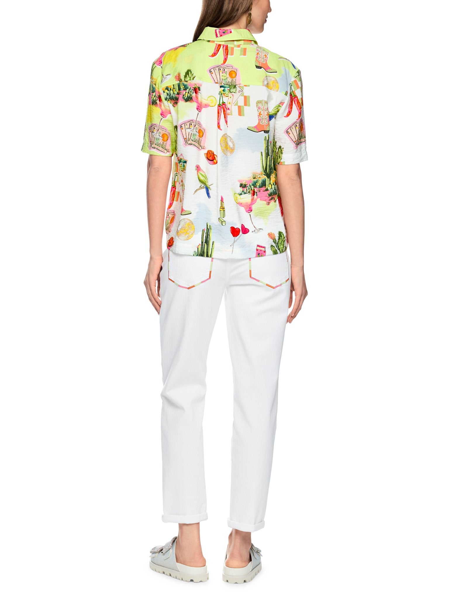 Bluse im Hemdstyle "Rethink Together"