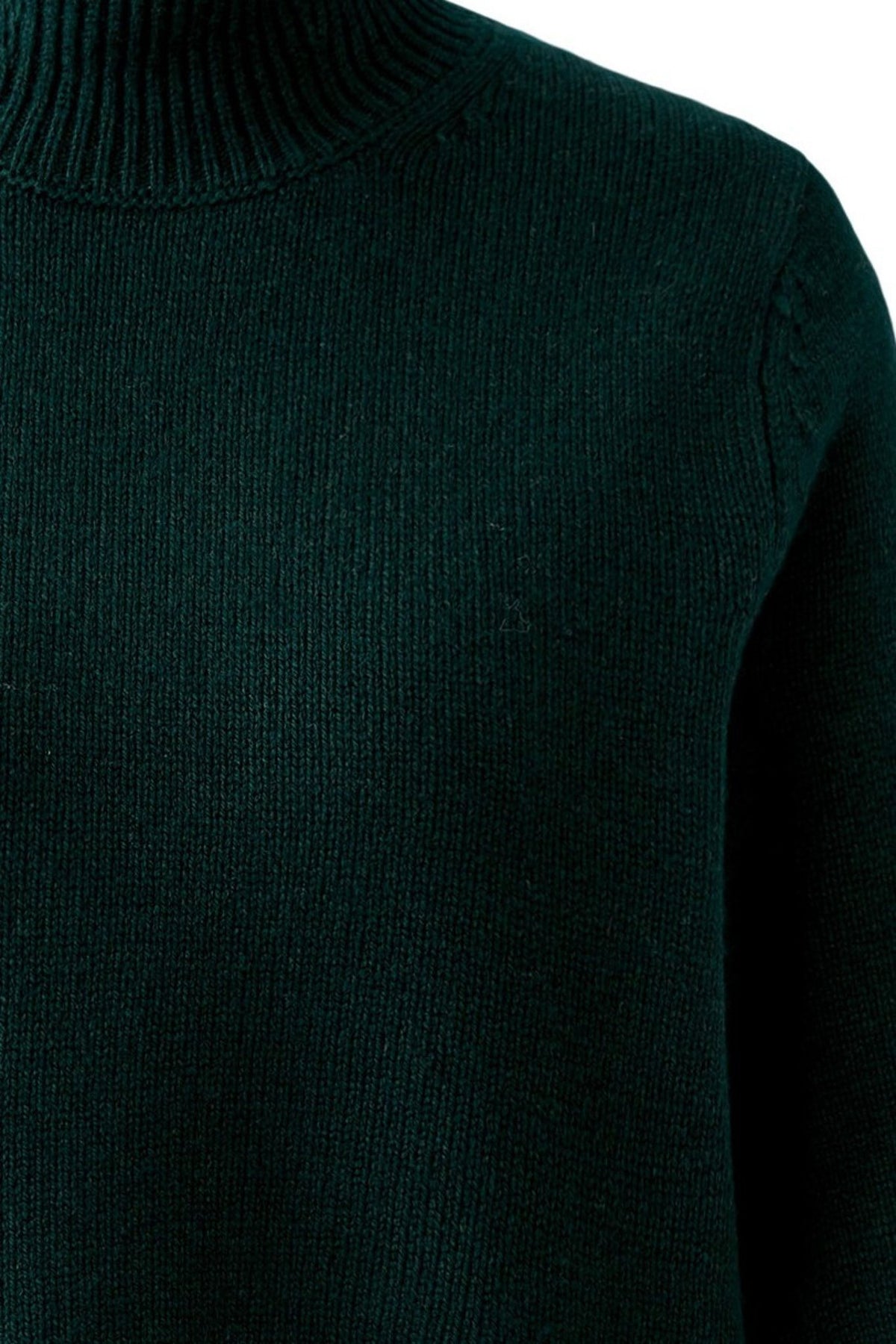 Strickpullover mit Stehkragen