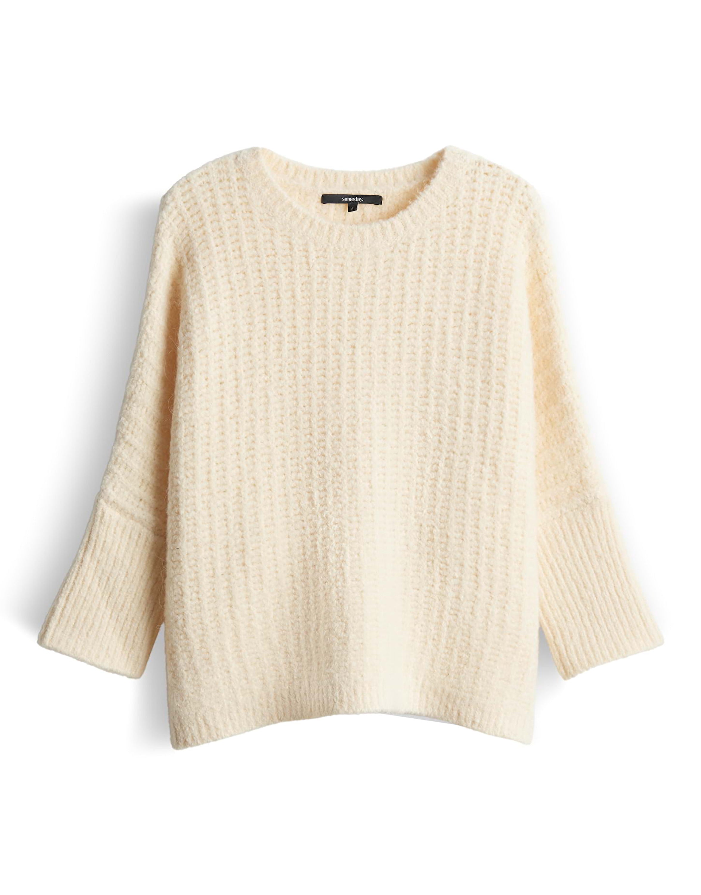 someday Strickpullover Buttercream