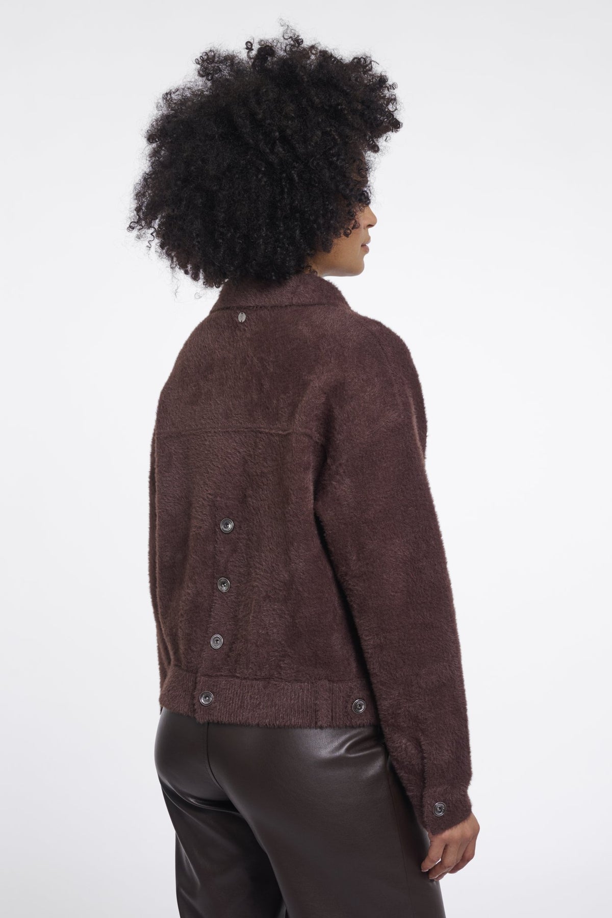 Fellimitatjacke BUBBLY
