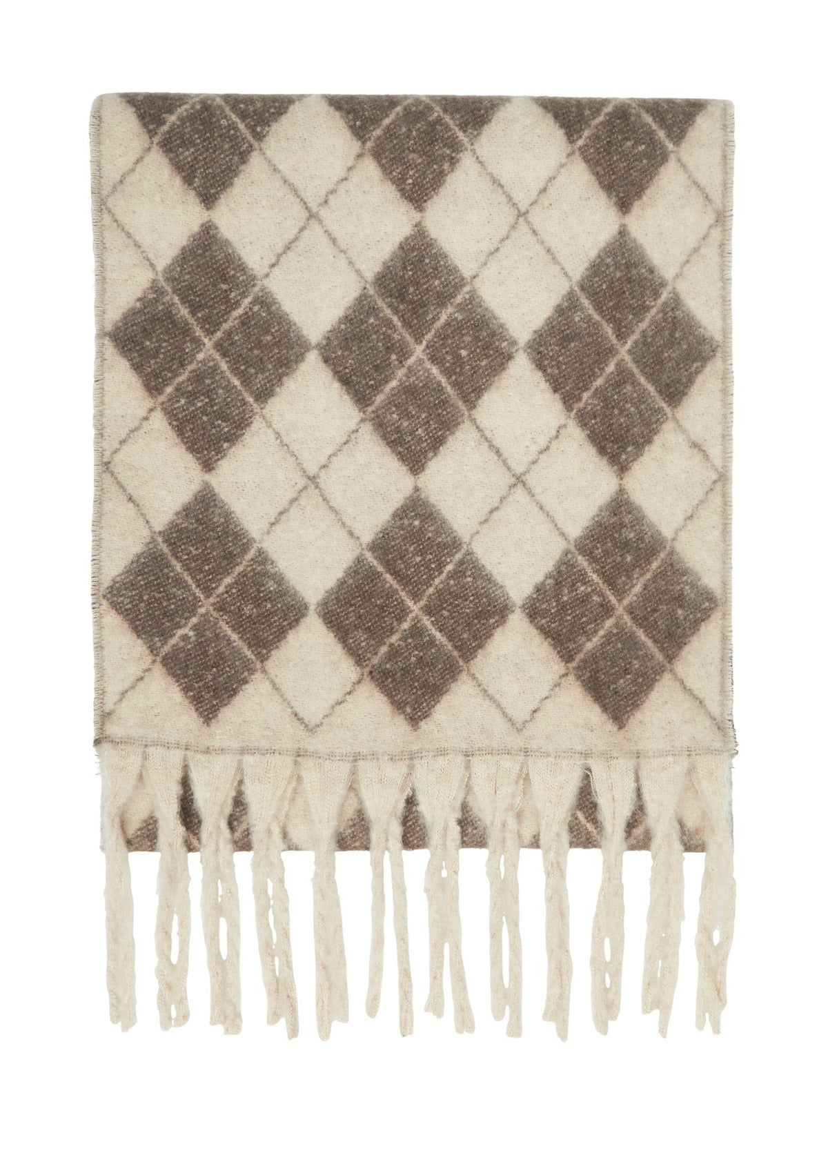 Schal mit Argyle-Muster