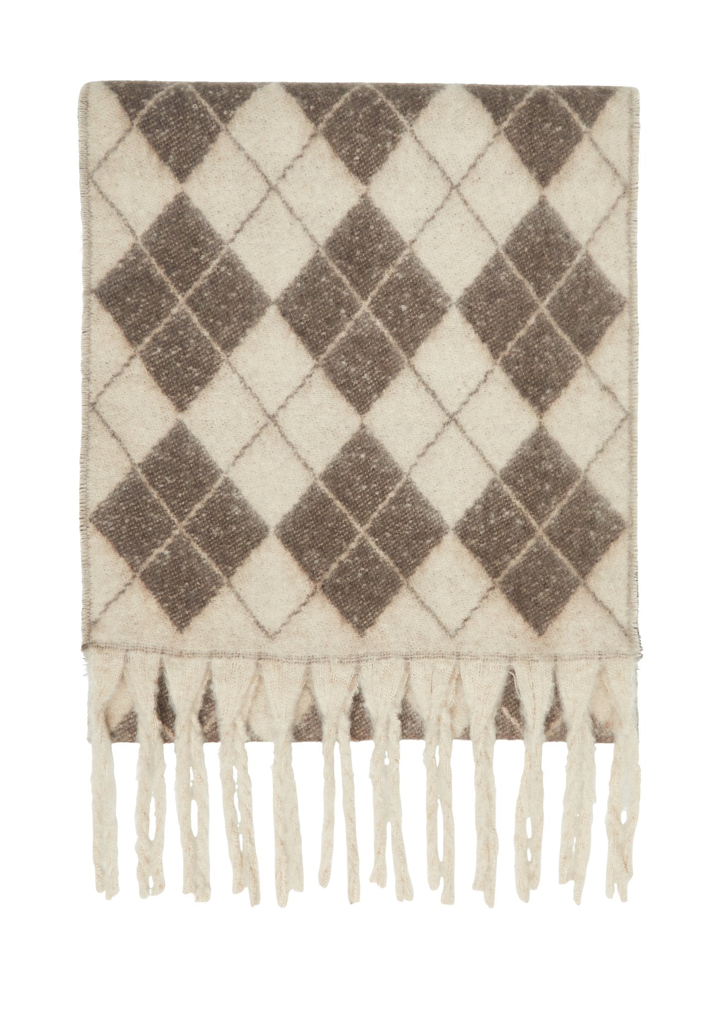 Schal mit Argyle-Muster