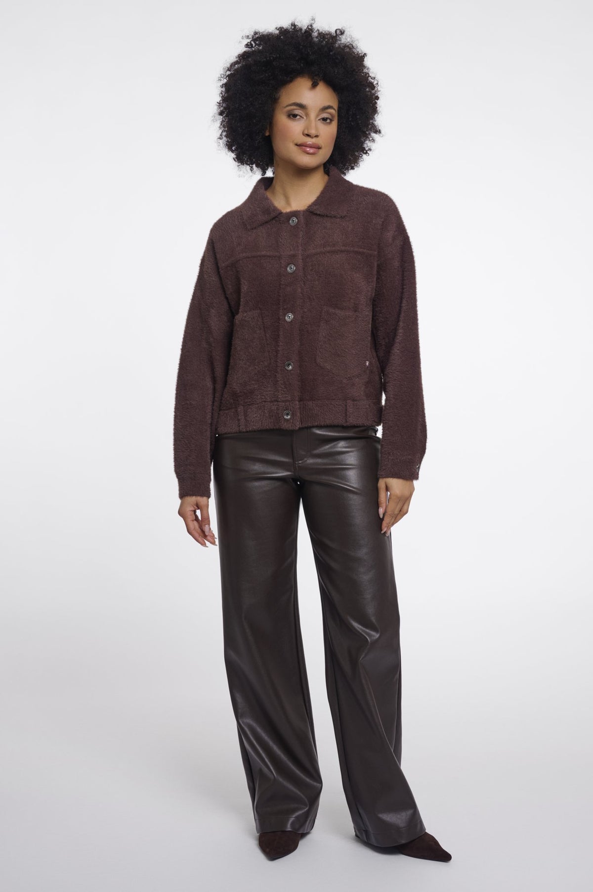 Fellimitatjacke BUBBLY