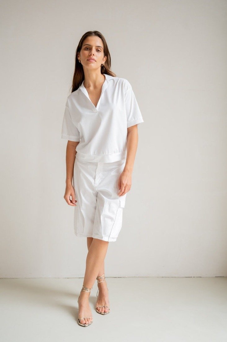 Penn & Ink Polos White