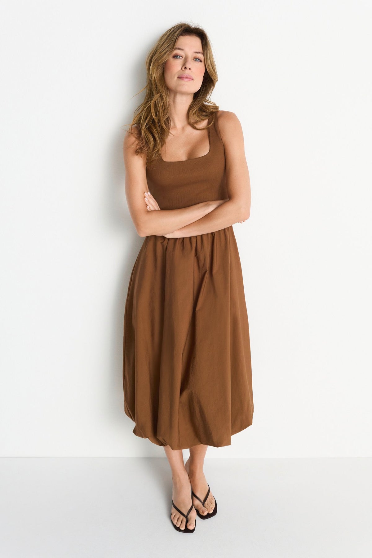 Ballonkleid mit Taschen