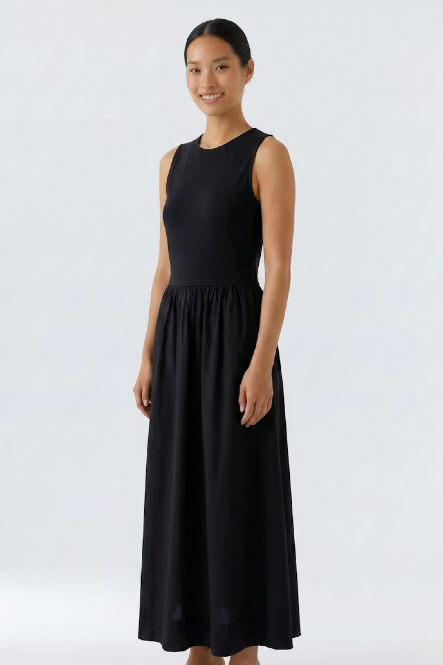 Maxikleid im Patch