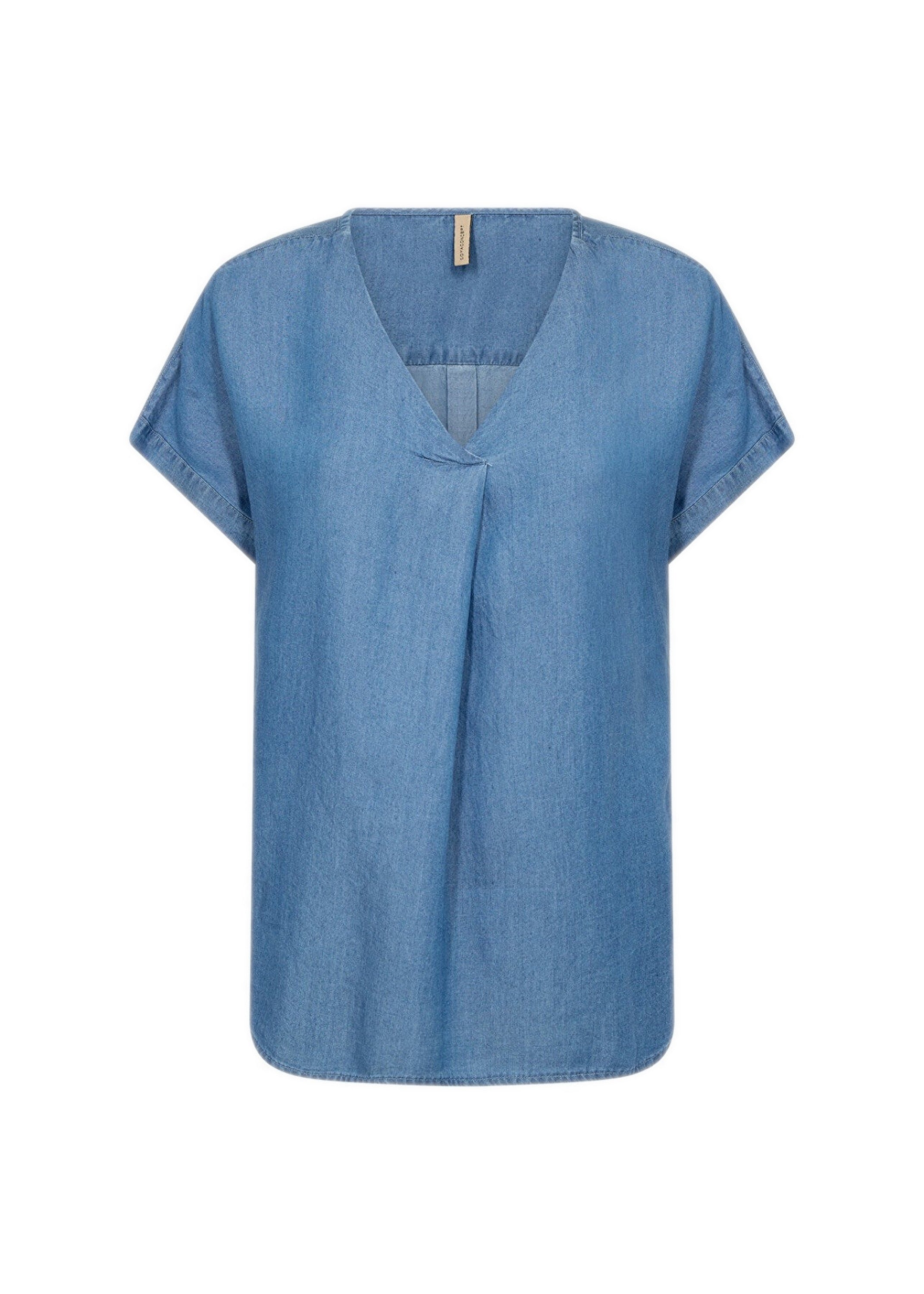 Soyaconcept T-Shirts Medium Blue