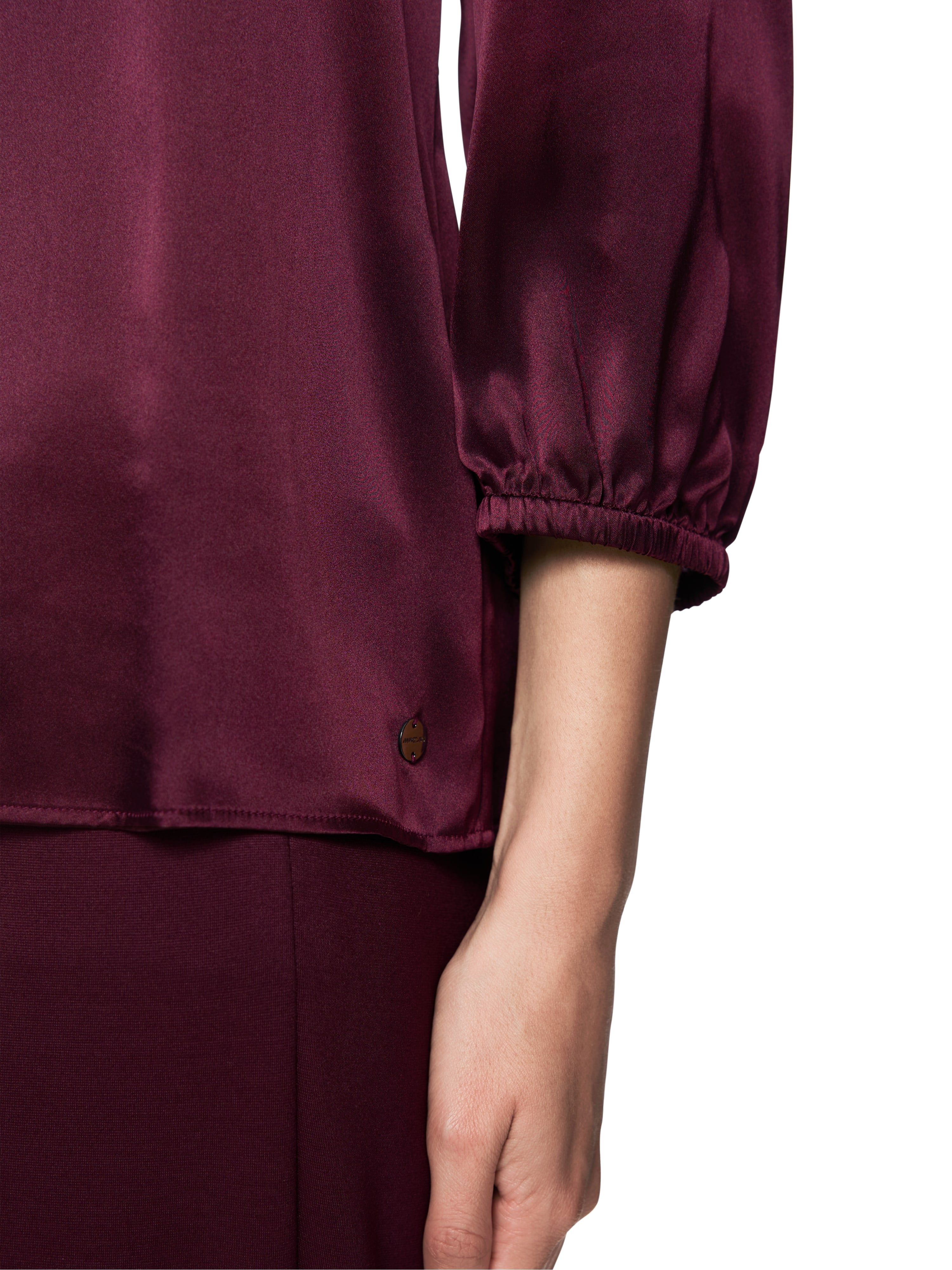 Bluse aus Seide