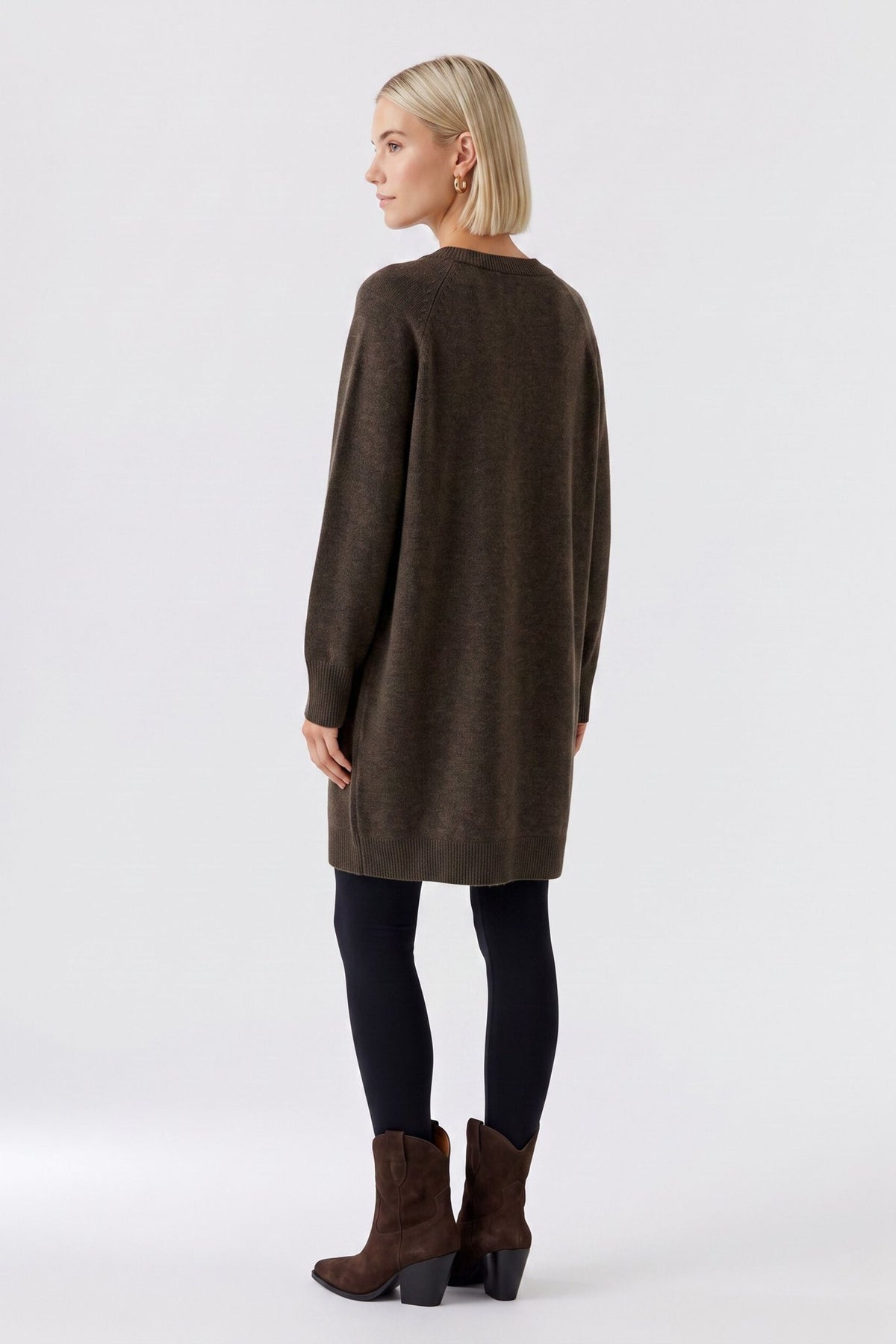 Strickkleid mit Taschen