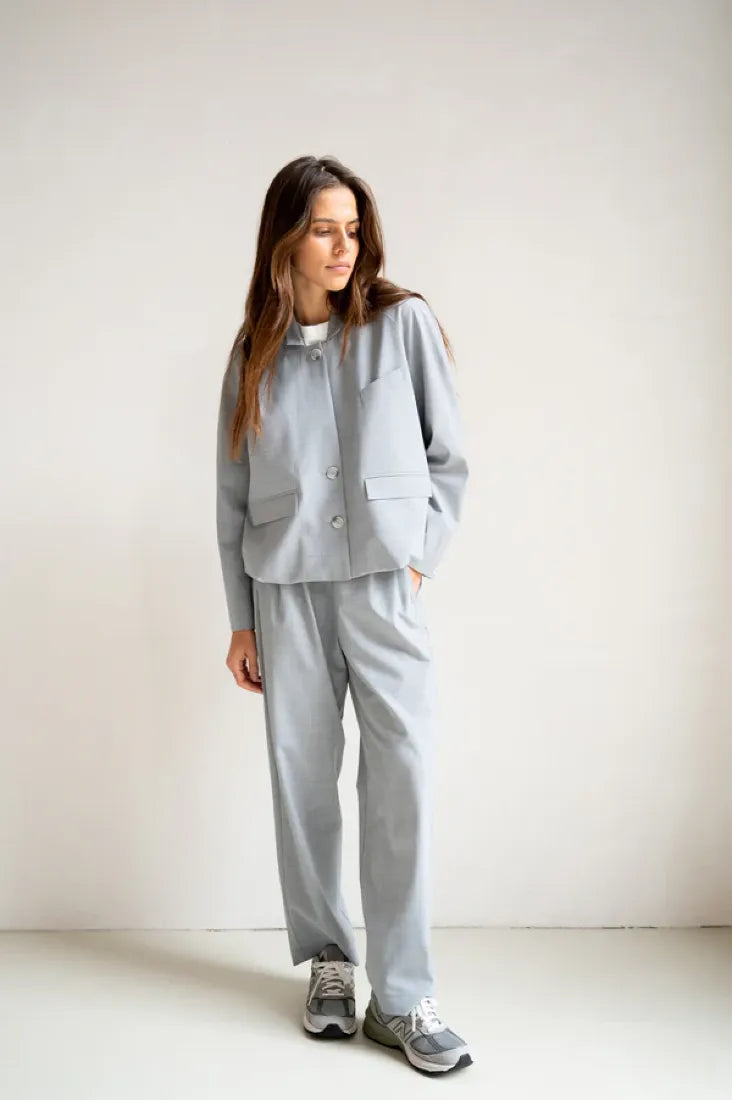 Penn & Ink Blazer Grey Mel.