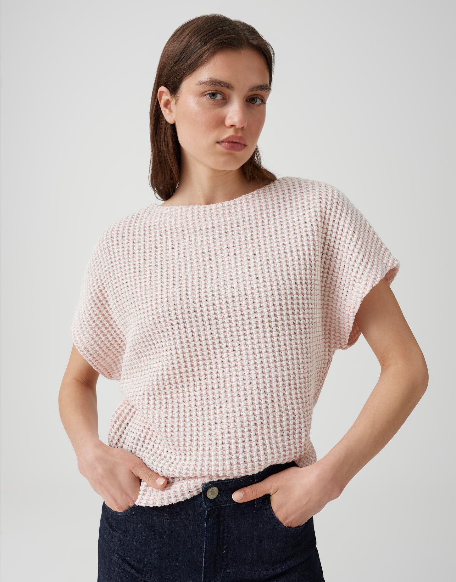 Strukturiertes Sweatshirt Gutina