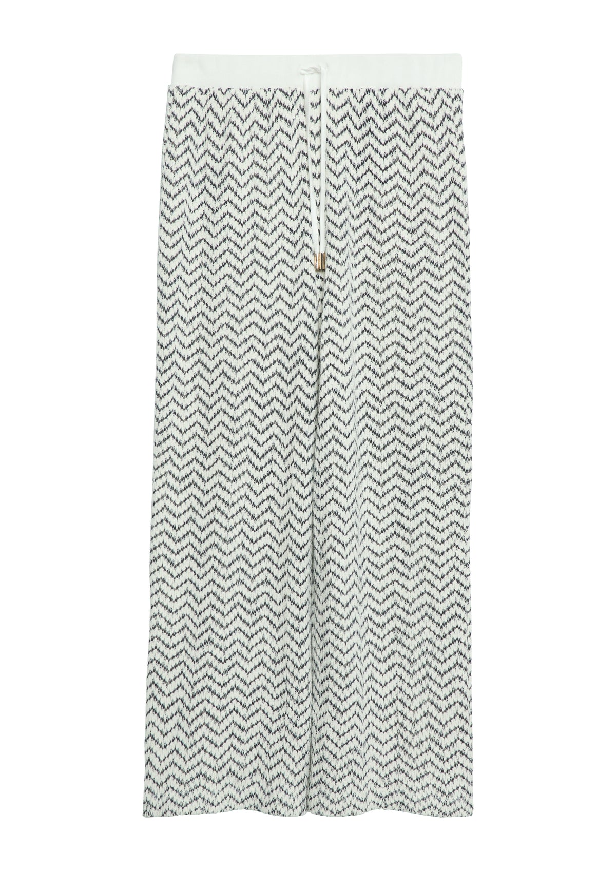 Hose mit Strickmuster