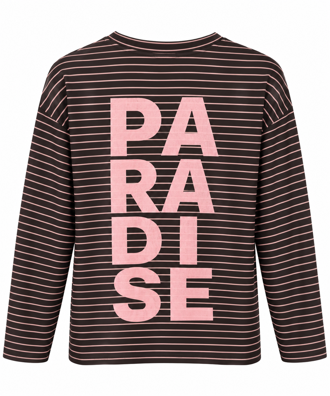 Longsleeve mit Backprint