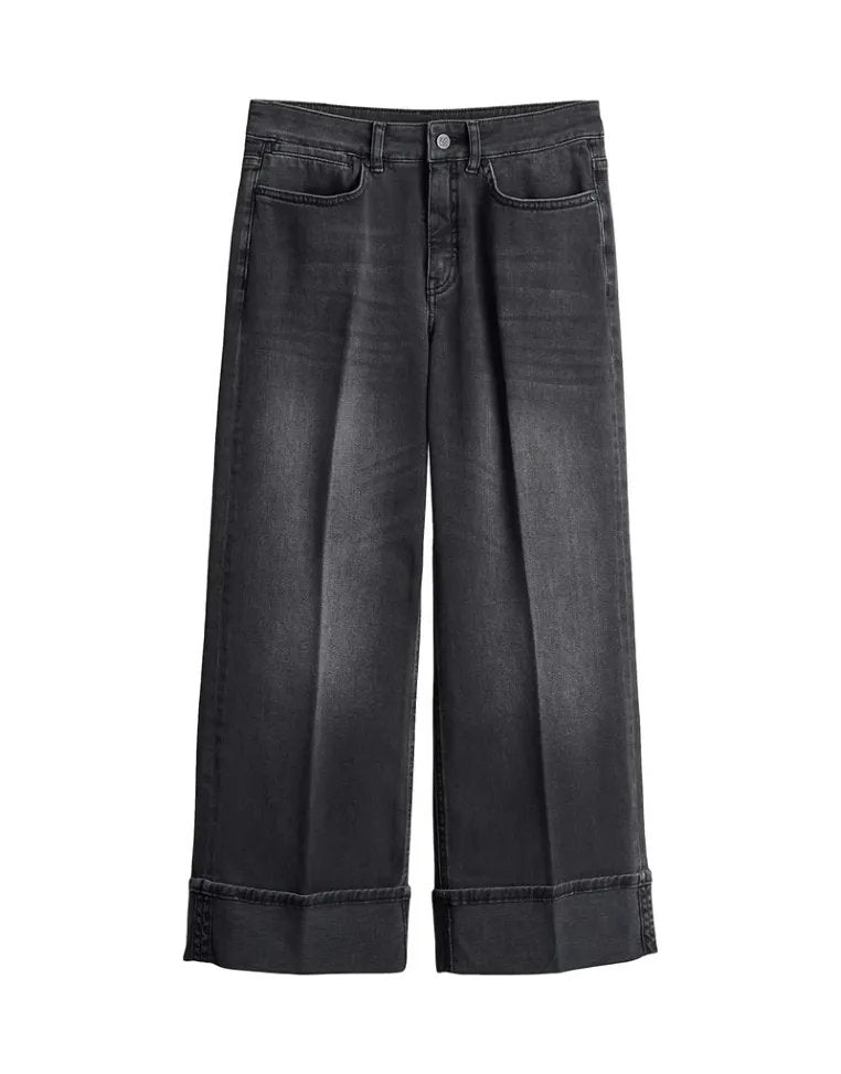 someday Wide Leg Dark Decoded Grey