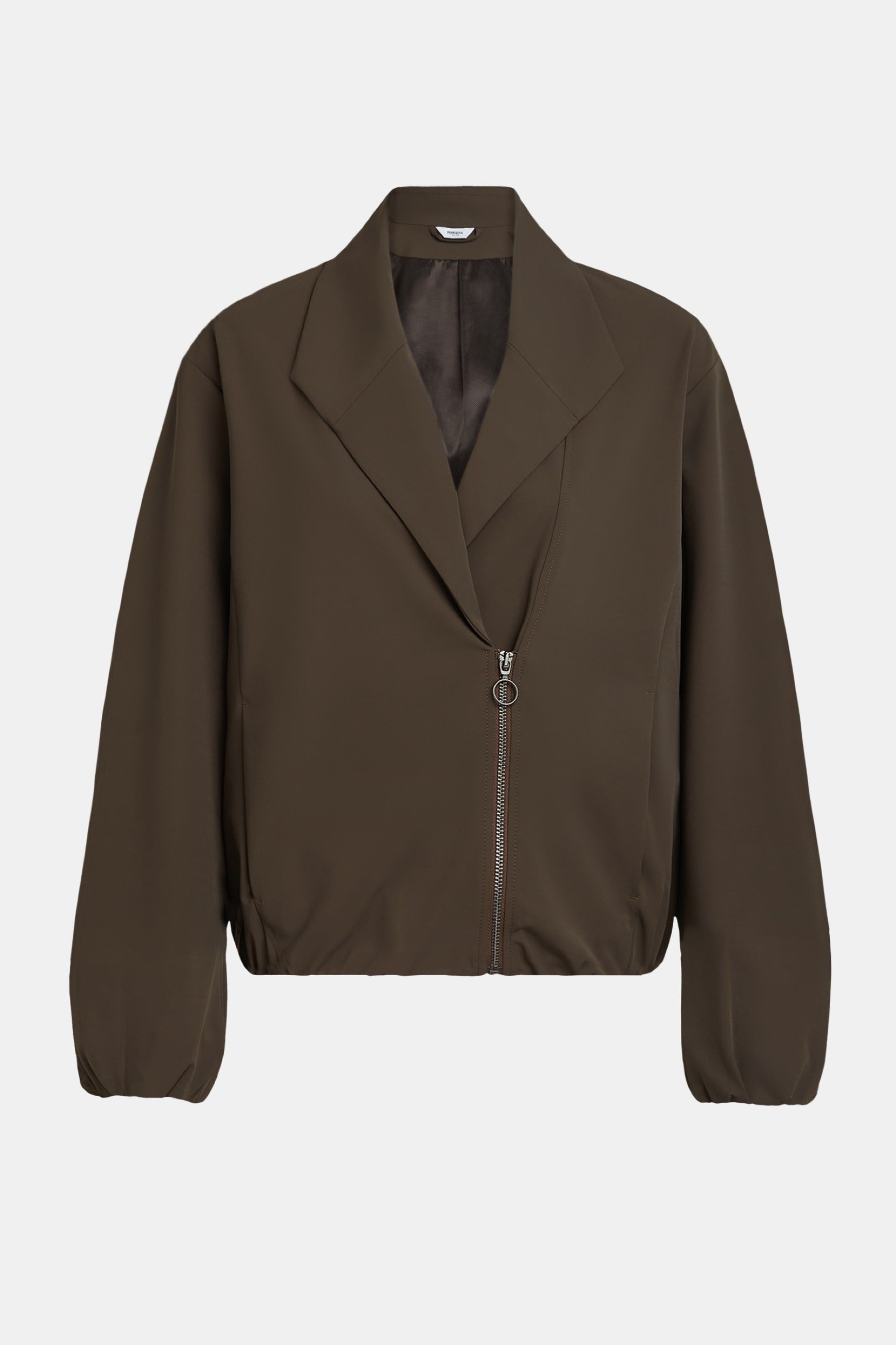 Blazerjacke mit Reißverschluss