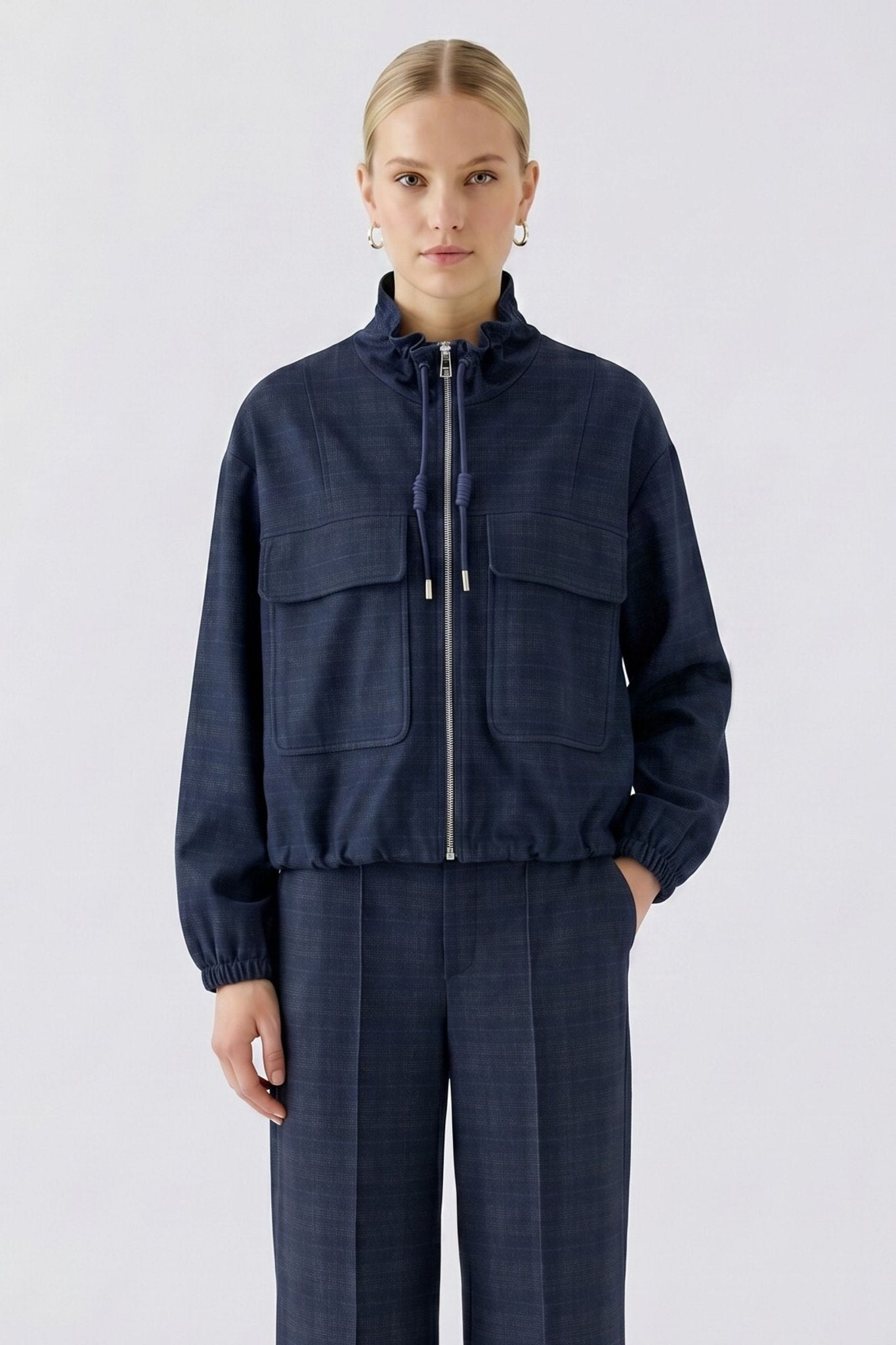Jacke mit Karomuster