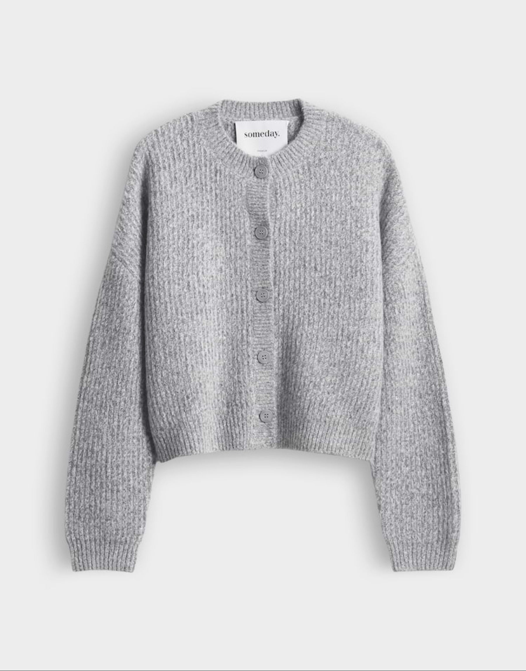 Strickjacke aus Wolle Mohair Mix