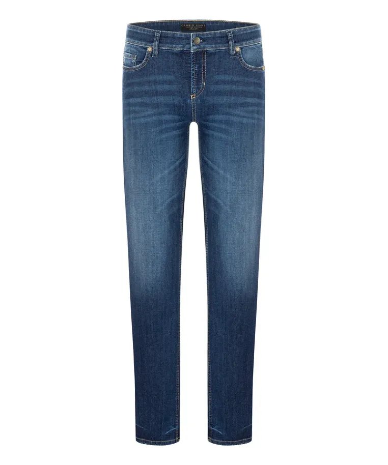 Cambio Slim Fit Dark Grinded