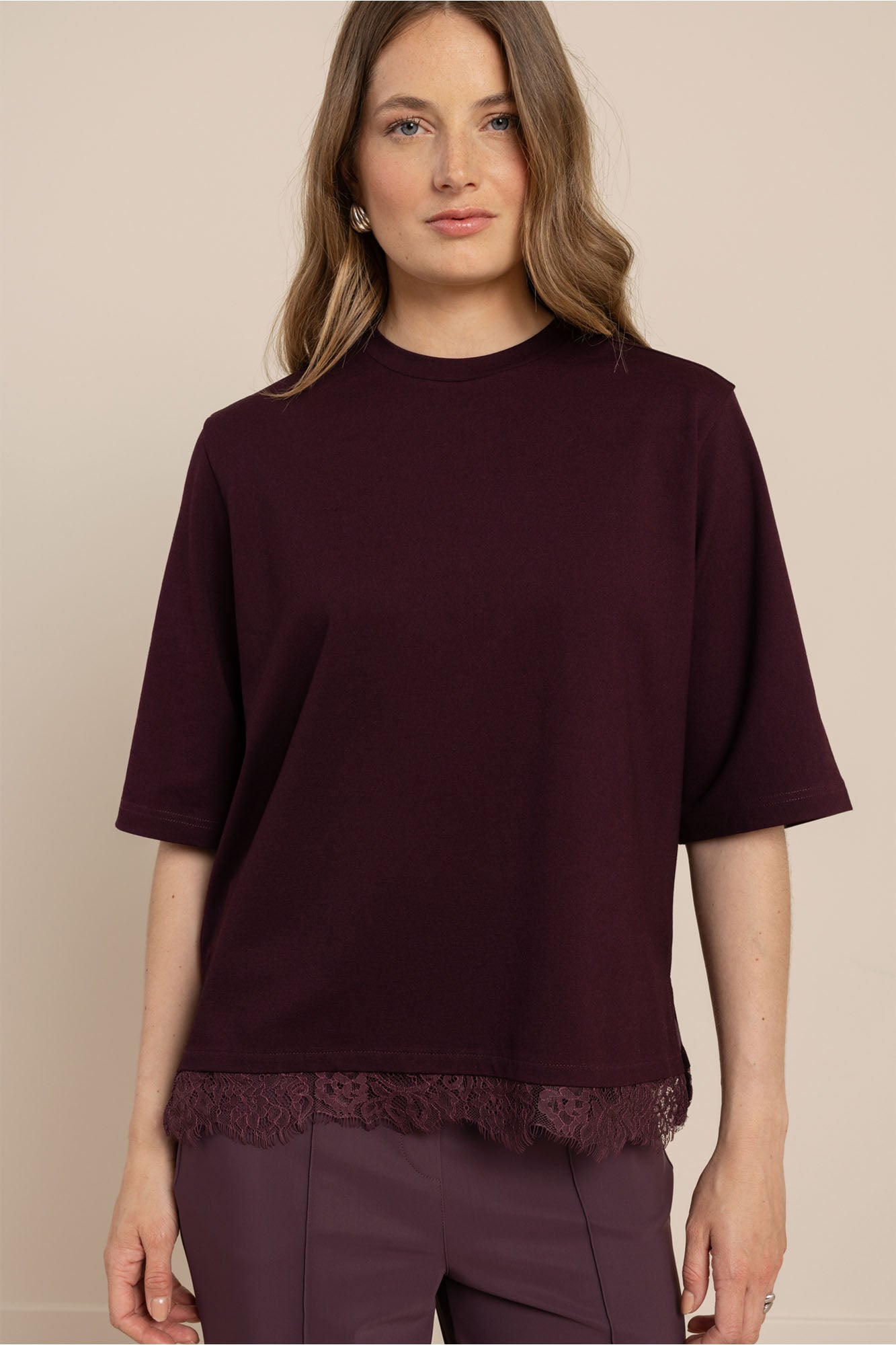 Spitzenshirt Fiore