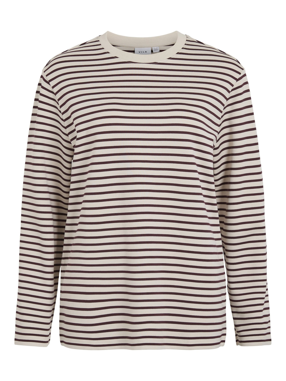 VILA Longsleeve Birch/Port Royale