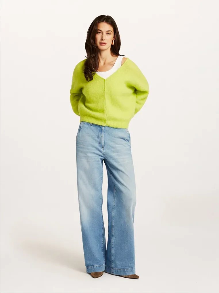 Beaumont Strickjacken Lime