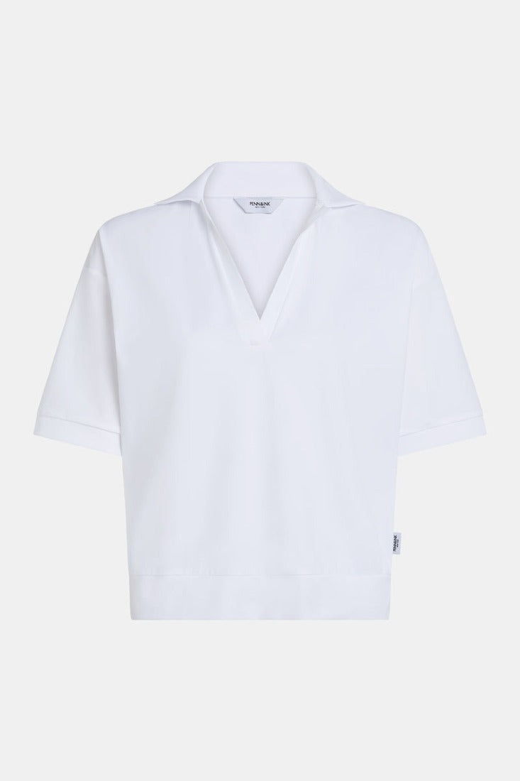 Penn & Ink Polos White