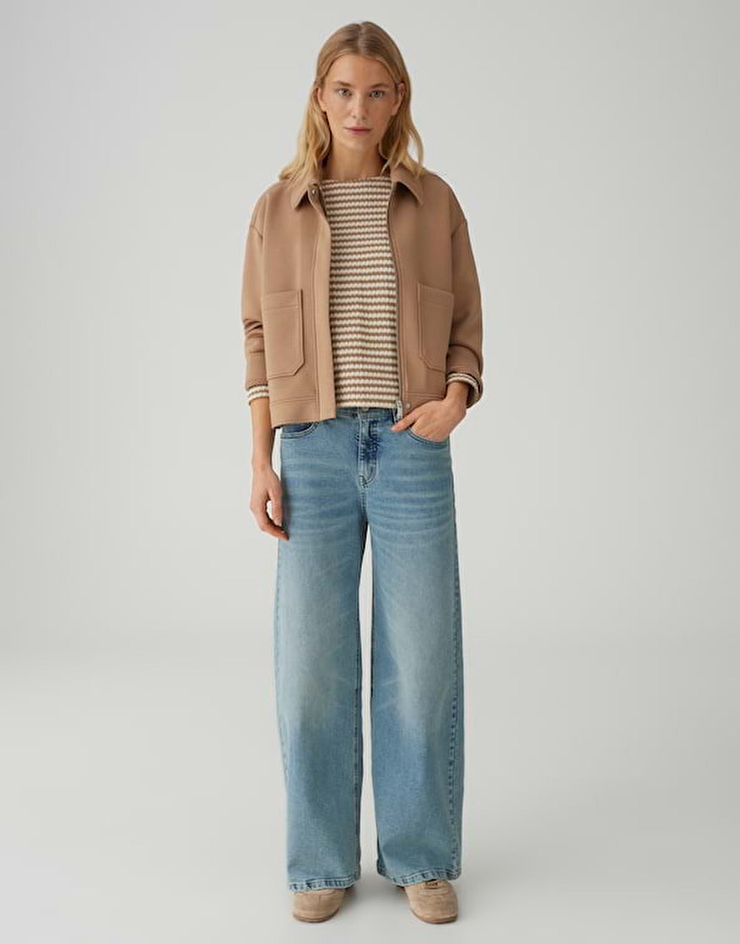 Opus Slim Fit Light Retro Blue