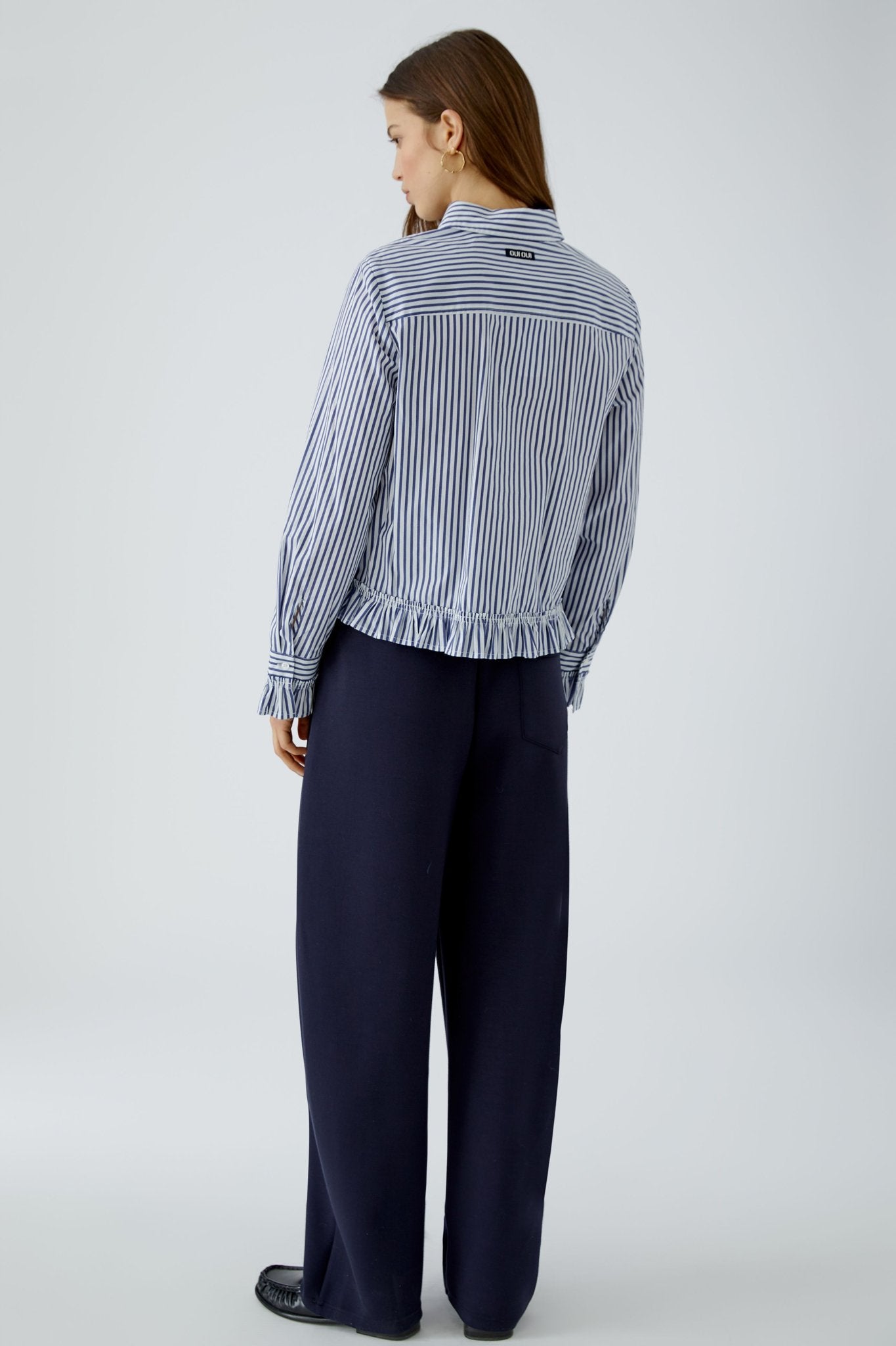 Bluse mit Volant