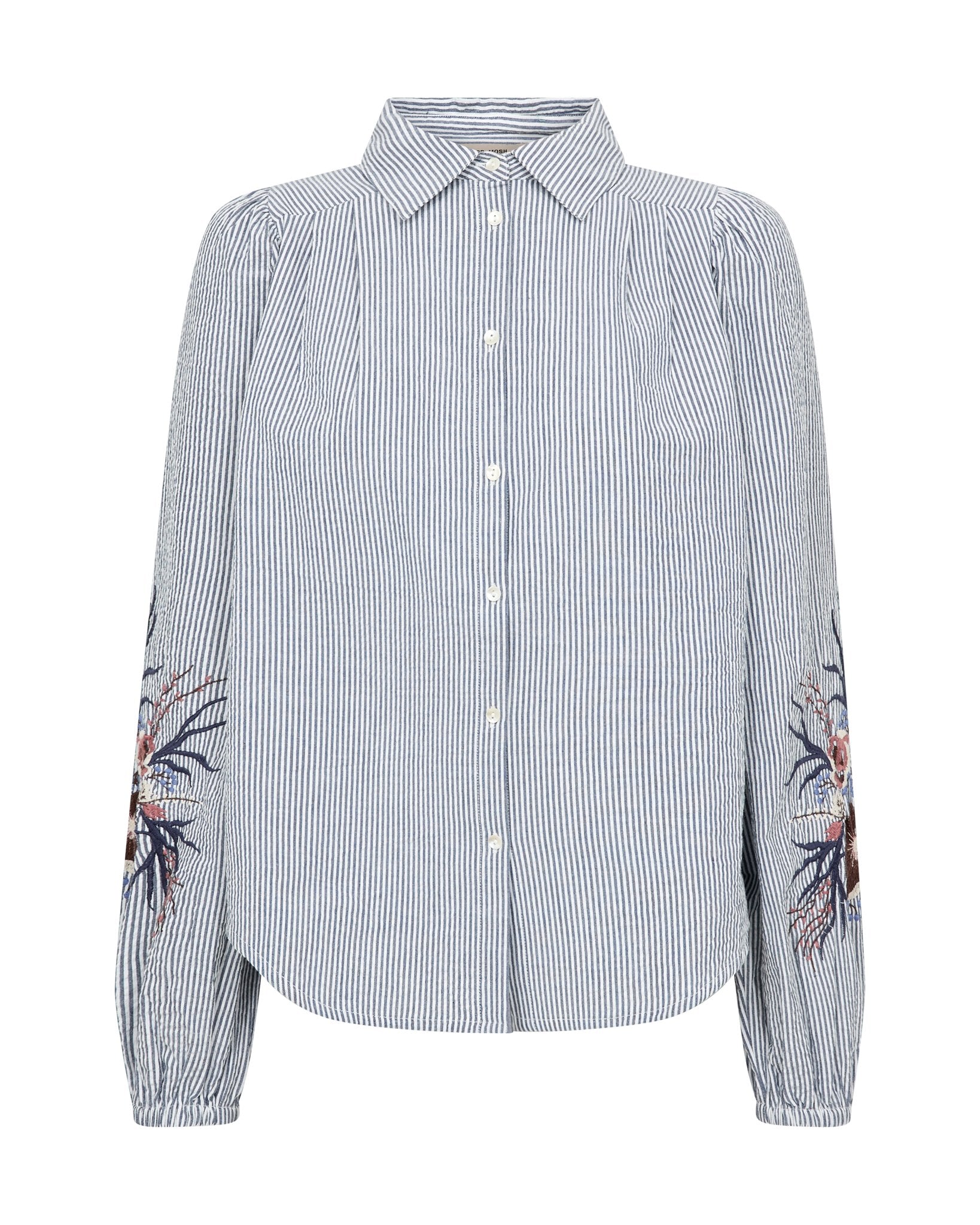 Mos Mosh Blusen Crown Blue