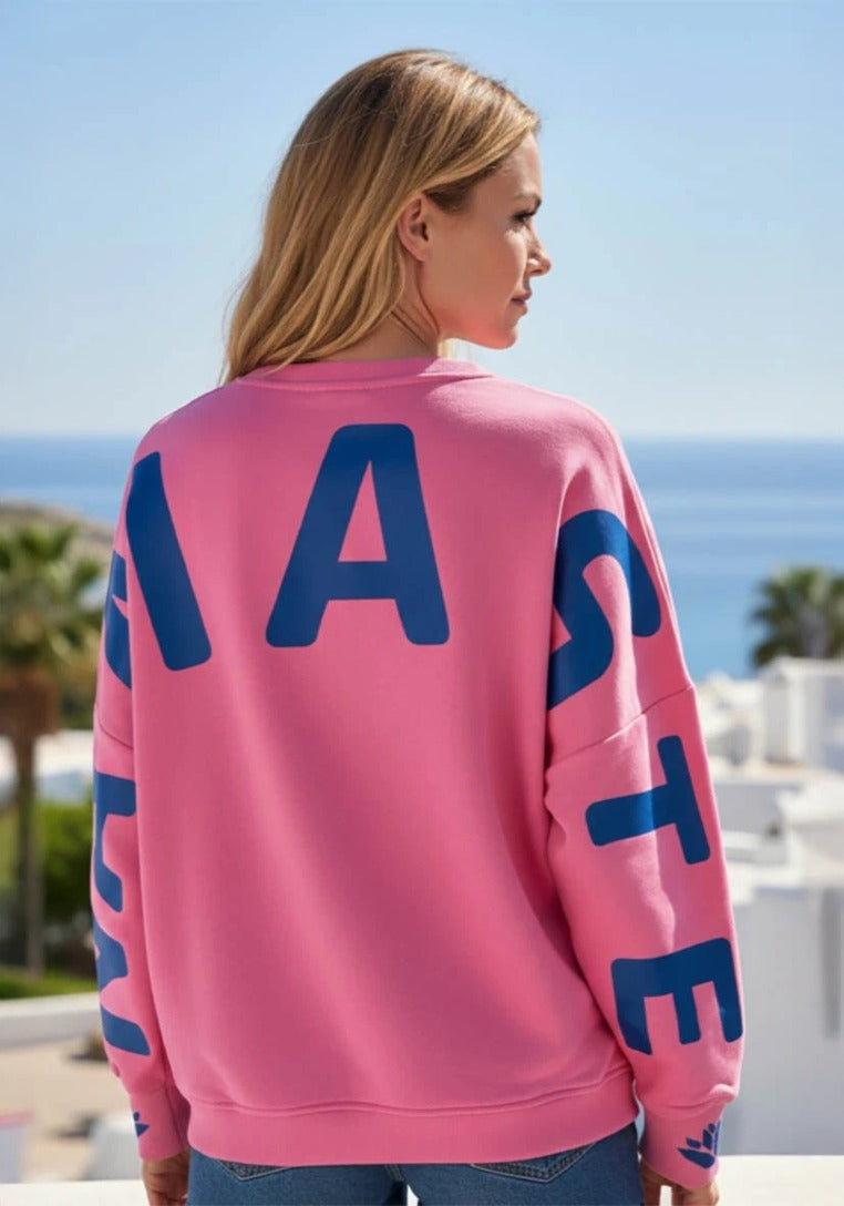 miss goodlife sweatshirts Flashrose/Blue