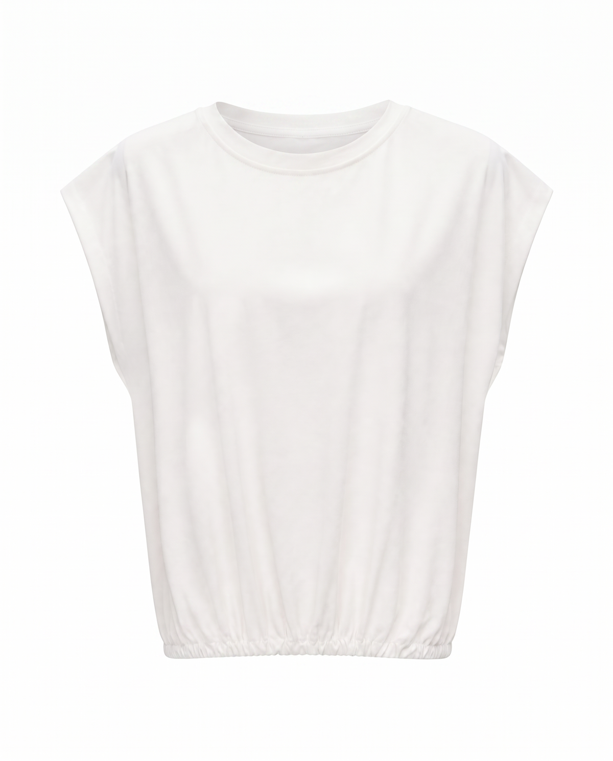 T-Shirt mit Ballonsaum