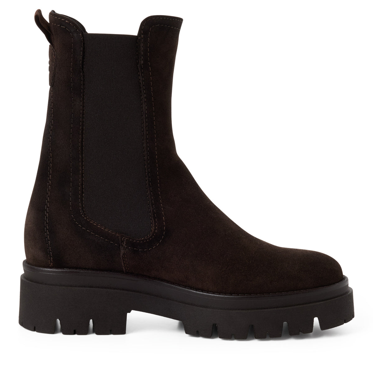 Chelsea Boot aus Veloursleder