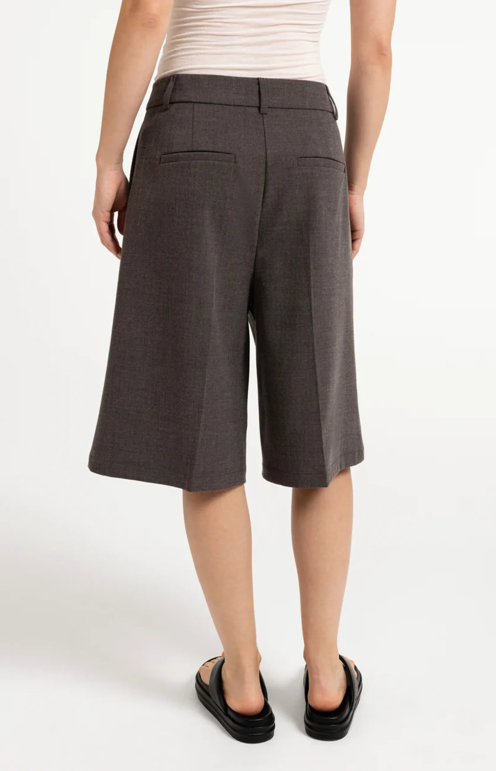 Bermudashorts mit Bundfalten