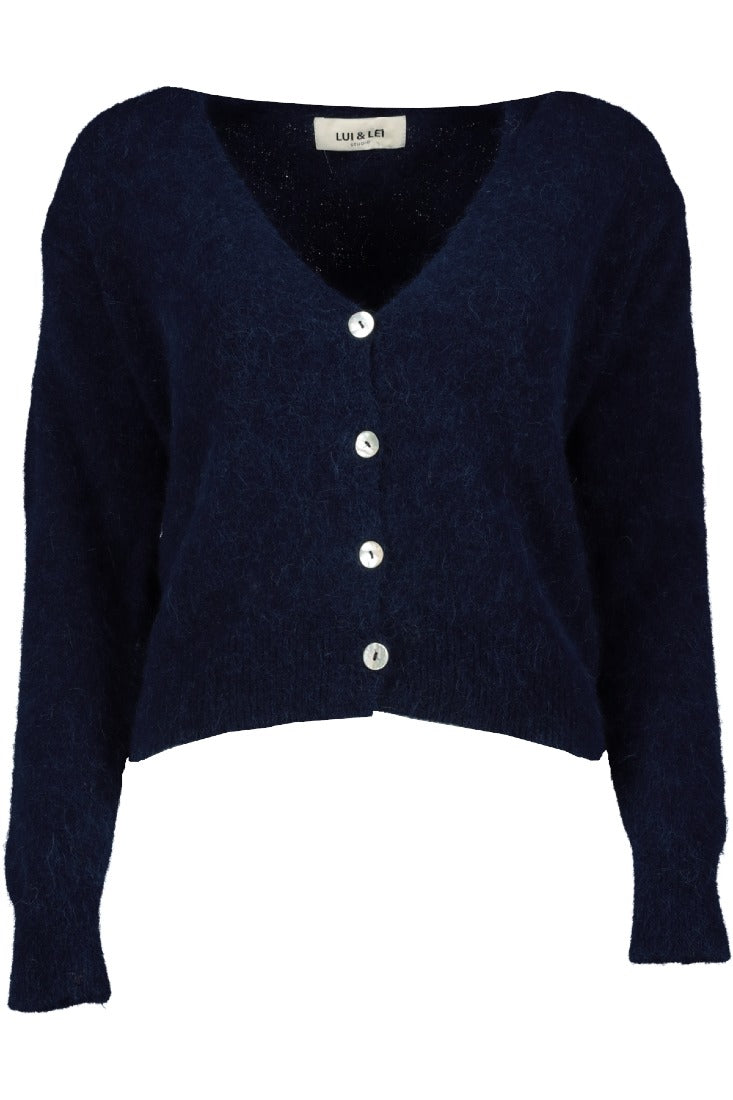 Goose Flash Strickjacken Navy