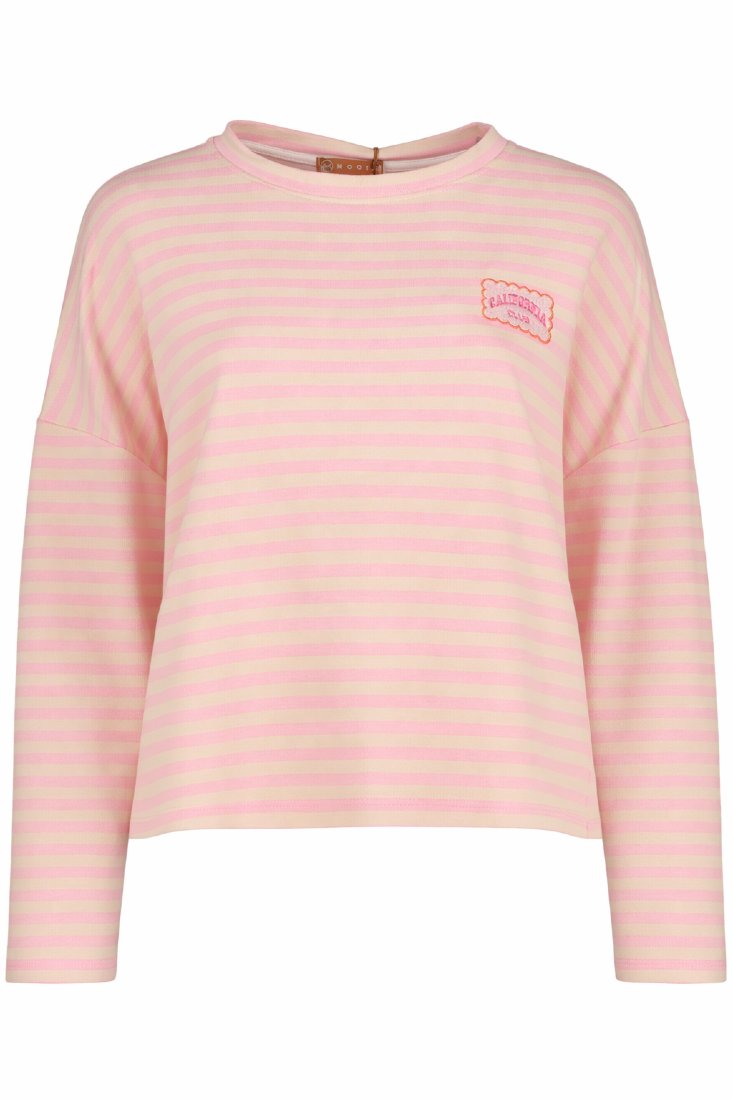 Goose Flash Sweatshirts Beige/Rosa