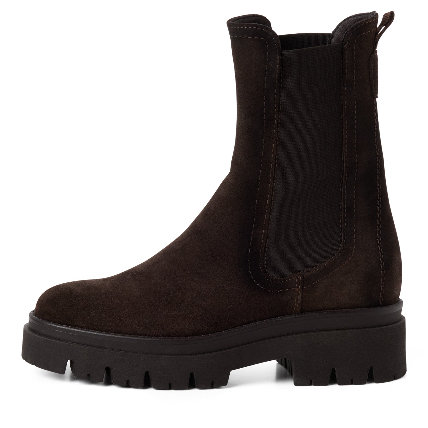 Chelsea Boot aus Veloursleder