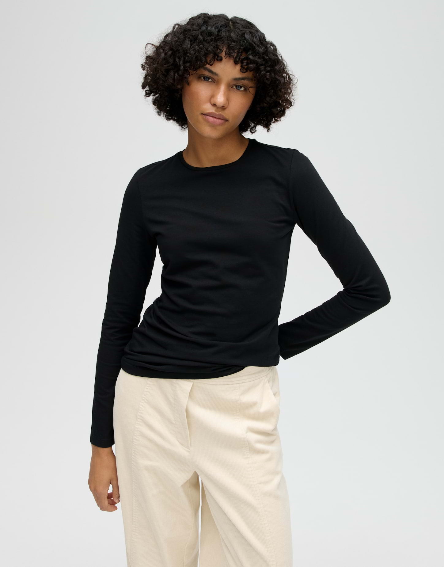 SMILLA Slim Longsleeve aus Jersey