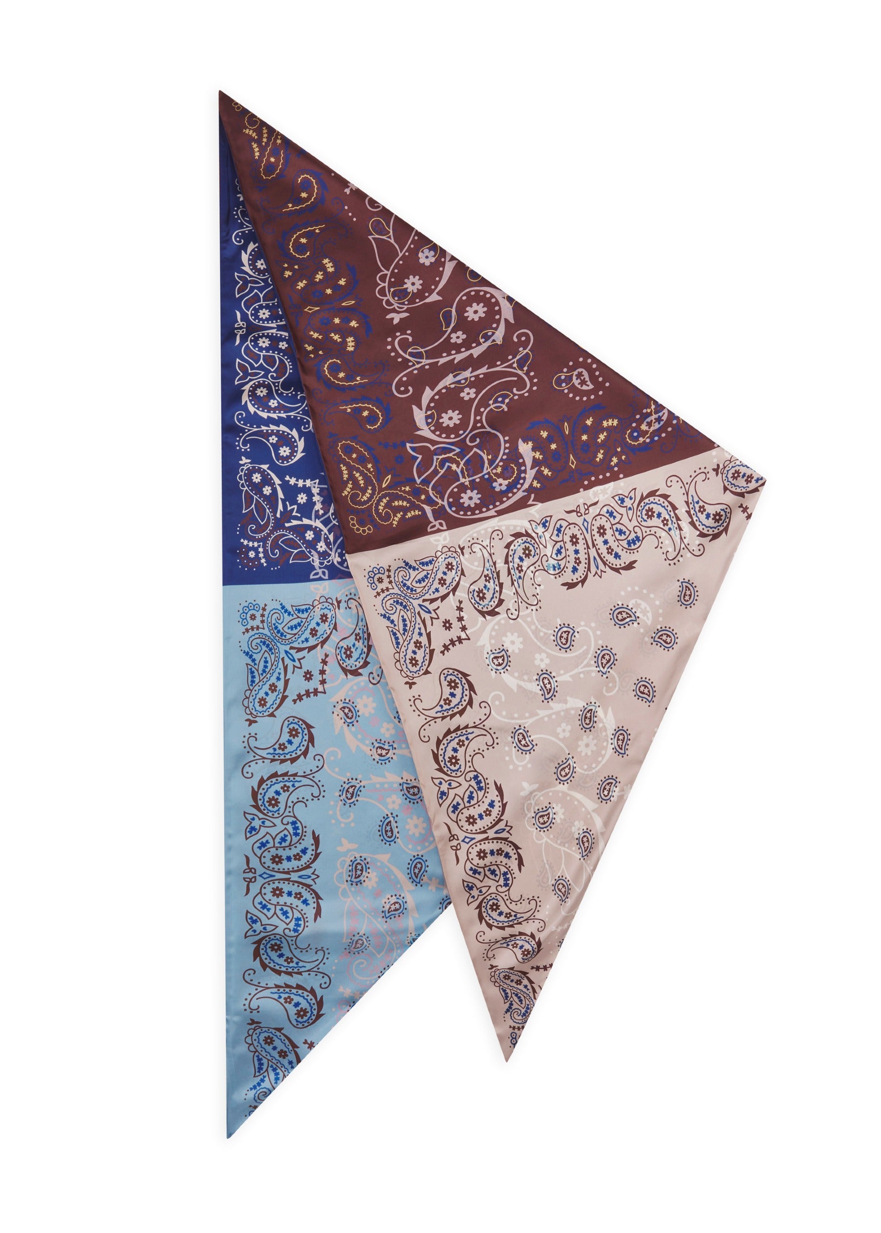 Dreieckstuch mit Paisley-Muster