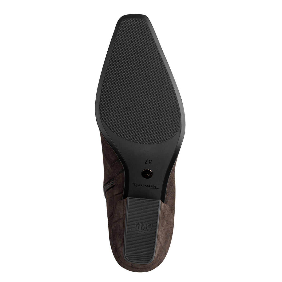 Stiefelette mit Struktur