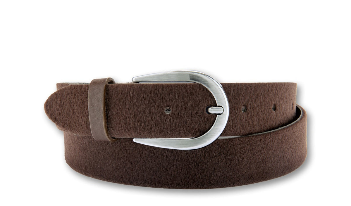3,5cm Rindleder Fauxfur